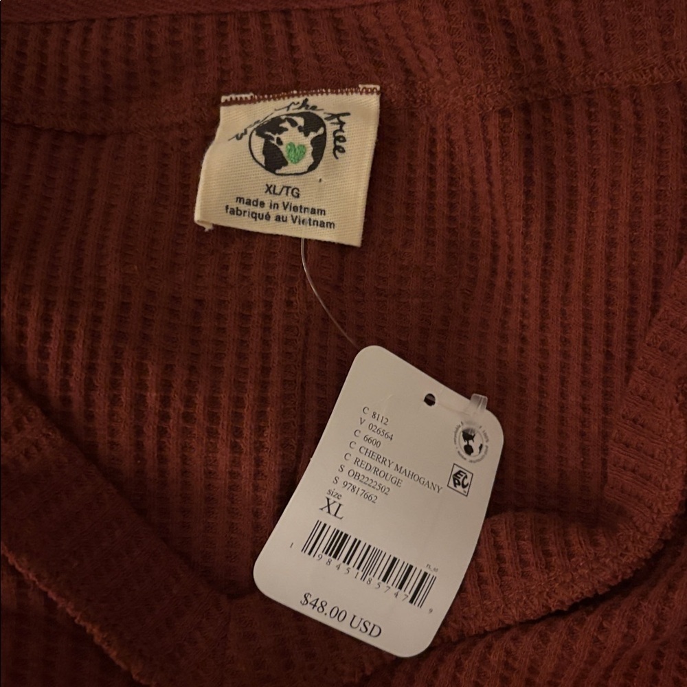 Free people We the free Manchester
Long Sleeve. NWT. Cherry mahogany L - Picture 7 of 10